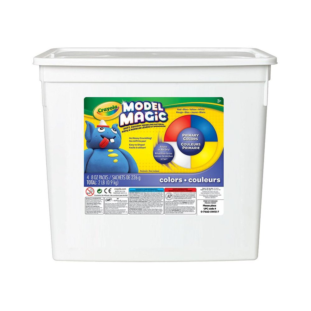 MODEL MAGIC 2LB BUCKET ASSORTED COLORS. Picture 1
