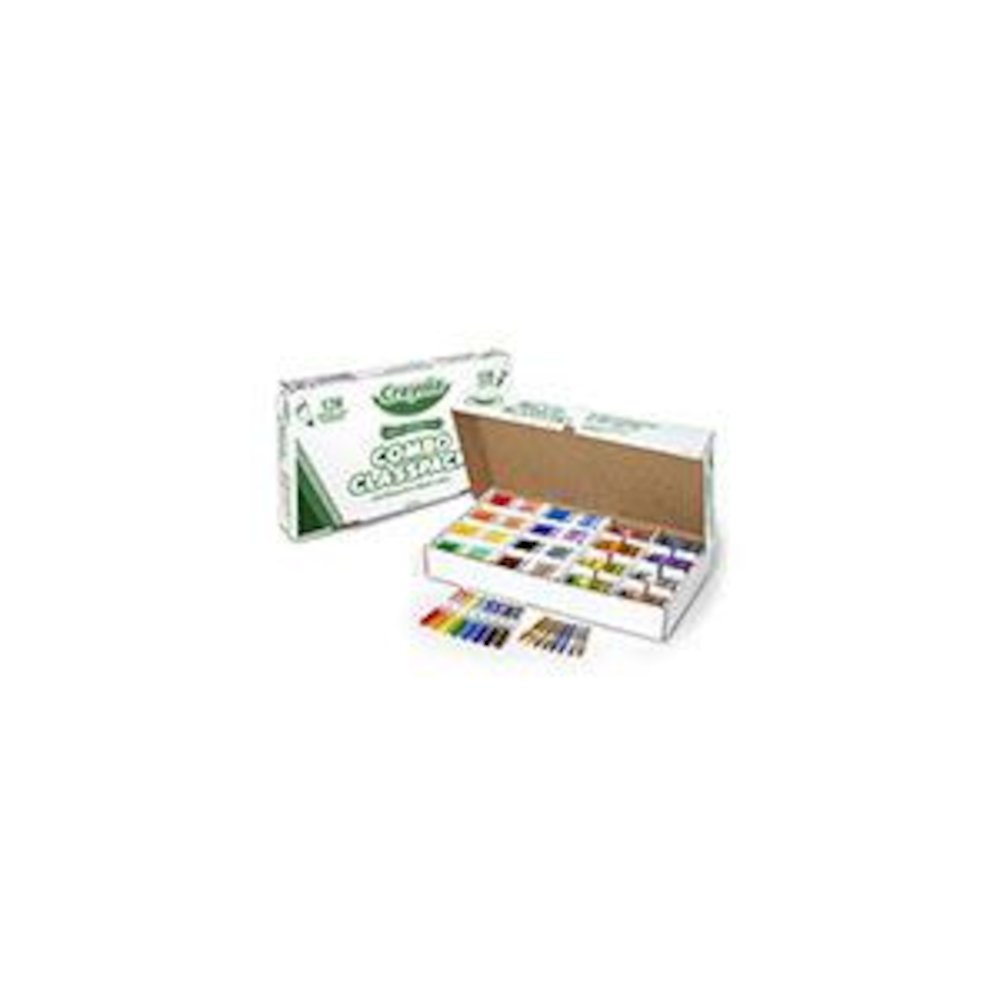 CRAYOLA CRAYON MARKER COMBO CLASSPK. Picture 2