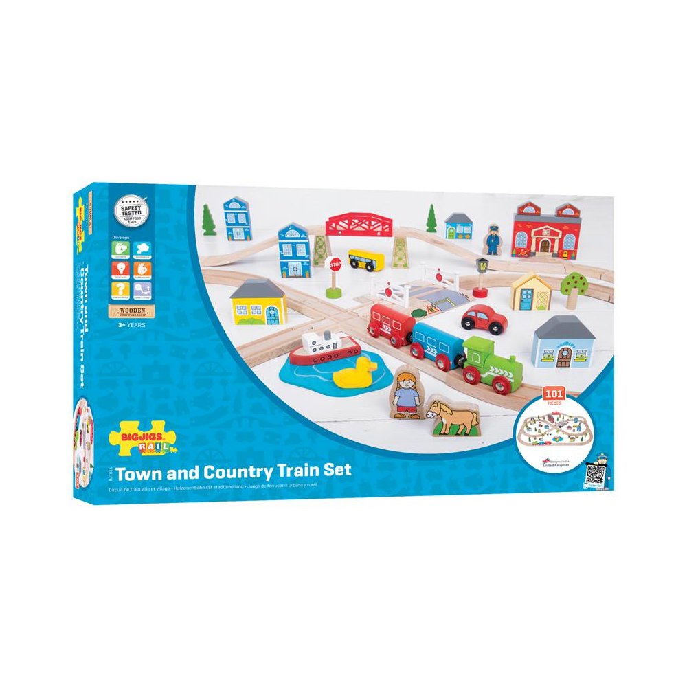 Rail Town & Country Train Set. Picture 1