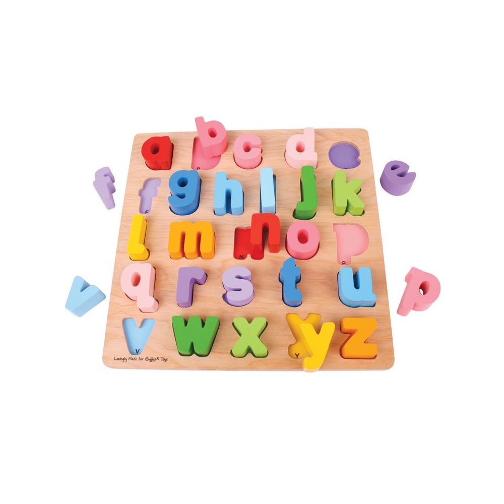 Chunky Alphabet Puzzle Lowercase. Picture 1