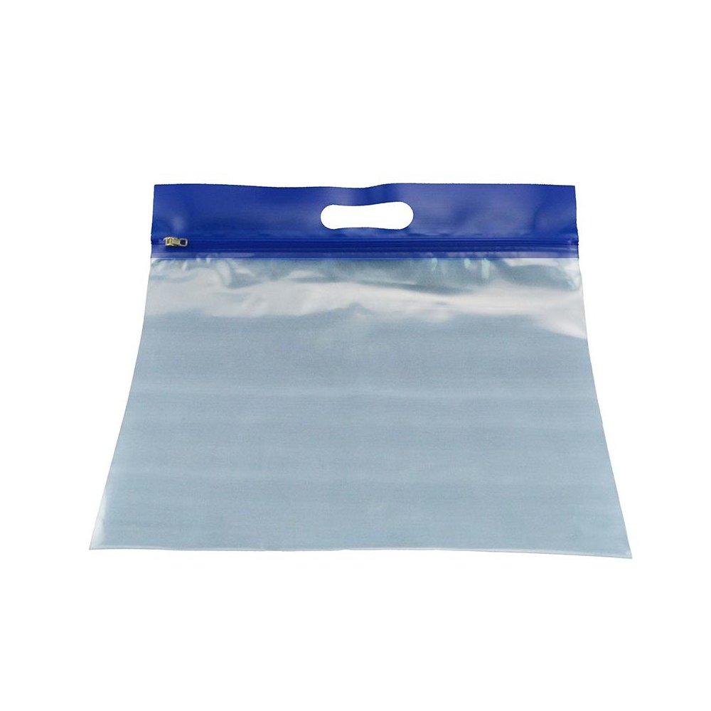 ZIPAFILE STORAGE BAGS 25PK BLUE. Picture 1