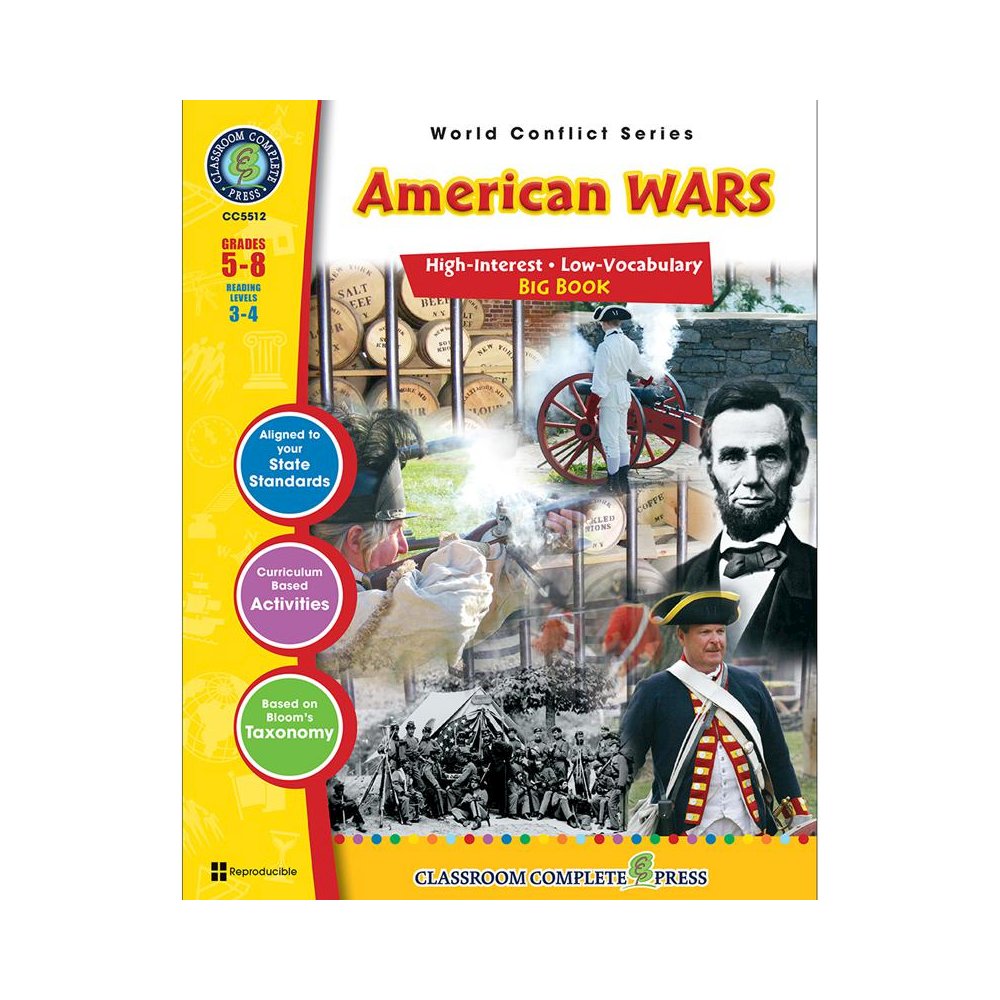 AMERICAN WARS BIG BOOK WORLD CONFLICT SERIES. Picture 1