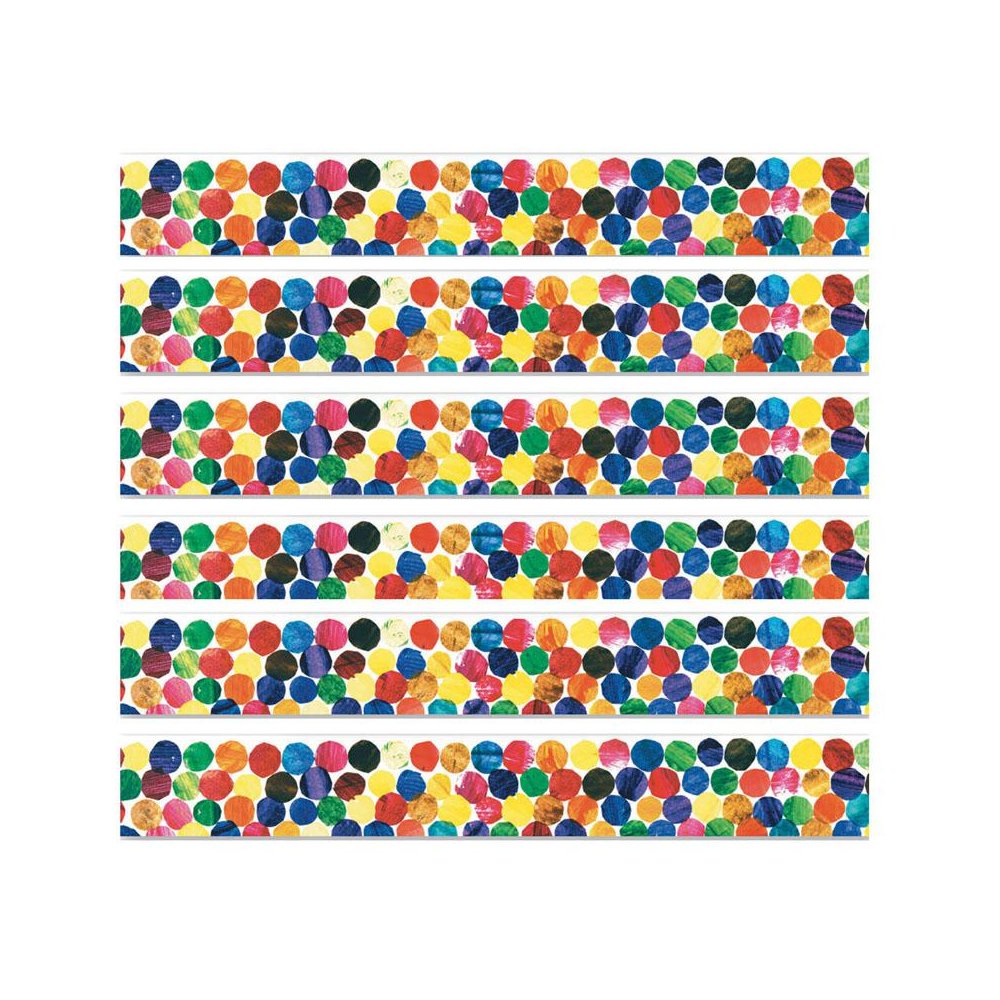 The Very Hungry Caterpillar Straight Border, 36 Feet Per Pack, 6 Packs. Picture 1