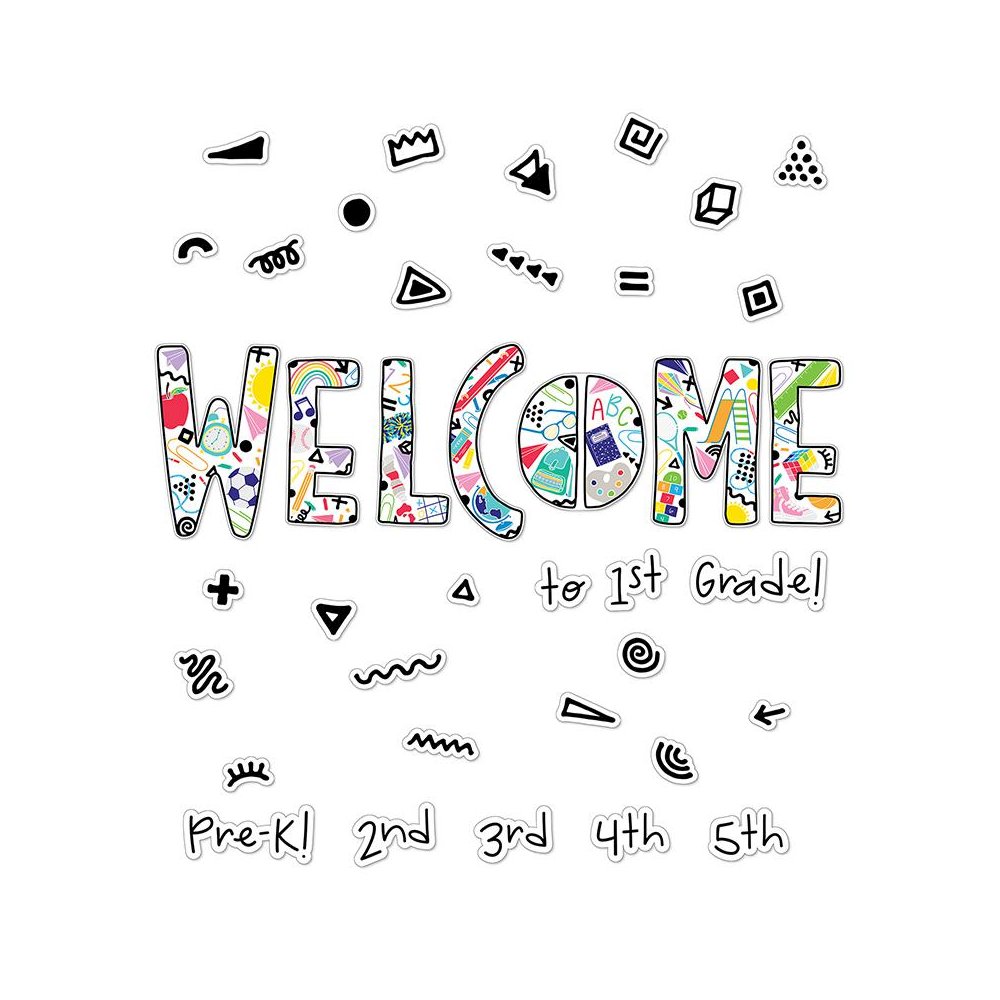 Happy Place Welcome Bulletin Board Set. Picture 1