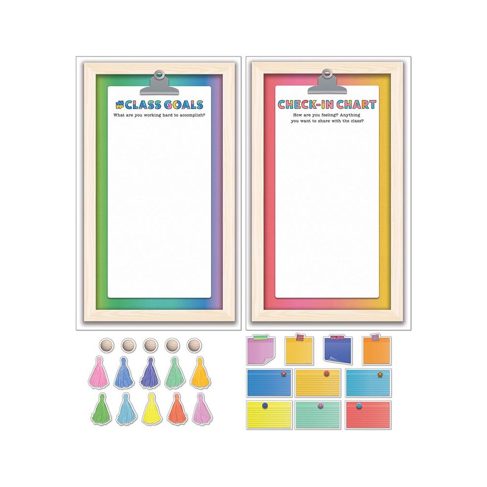 Creatively Inspired Classroom Community Charts Bulletin Board Set. Picture 1