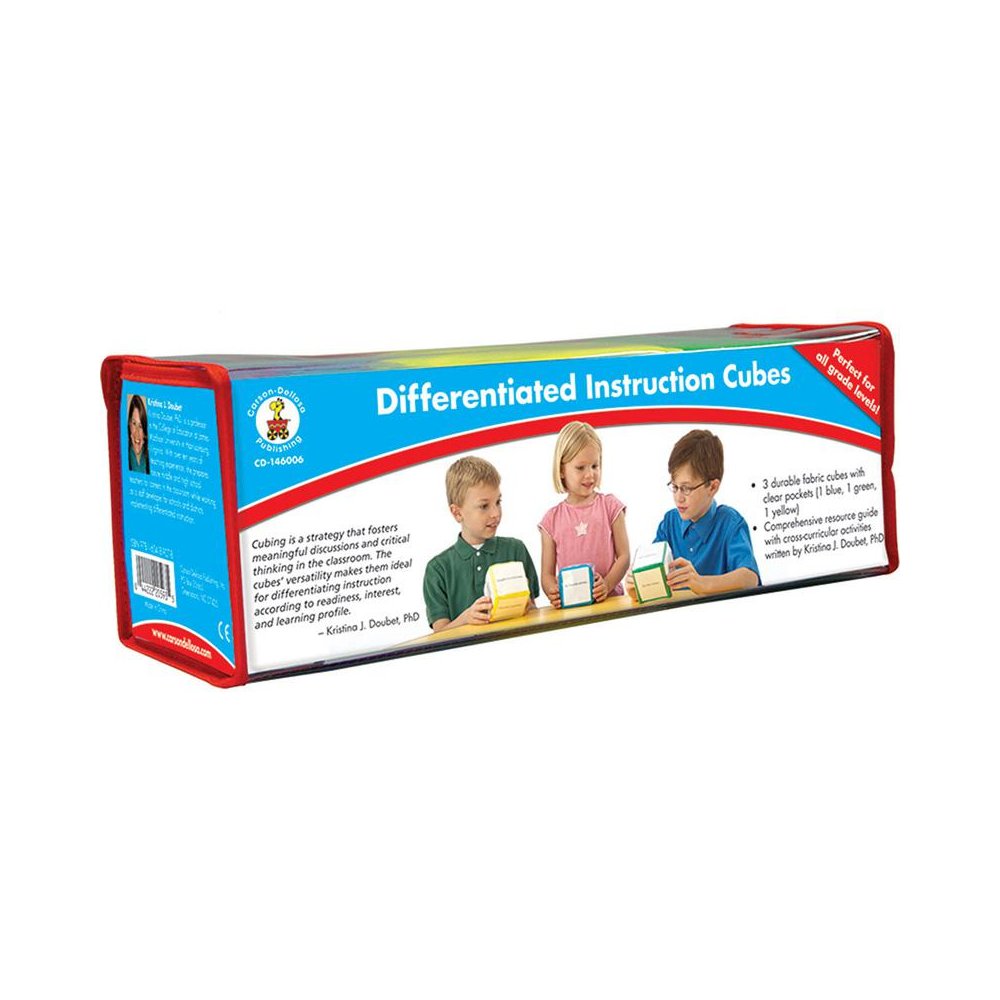 Differentiated Instruction Cubes 3, Pk. Picture 1