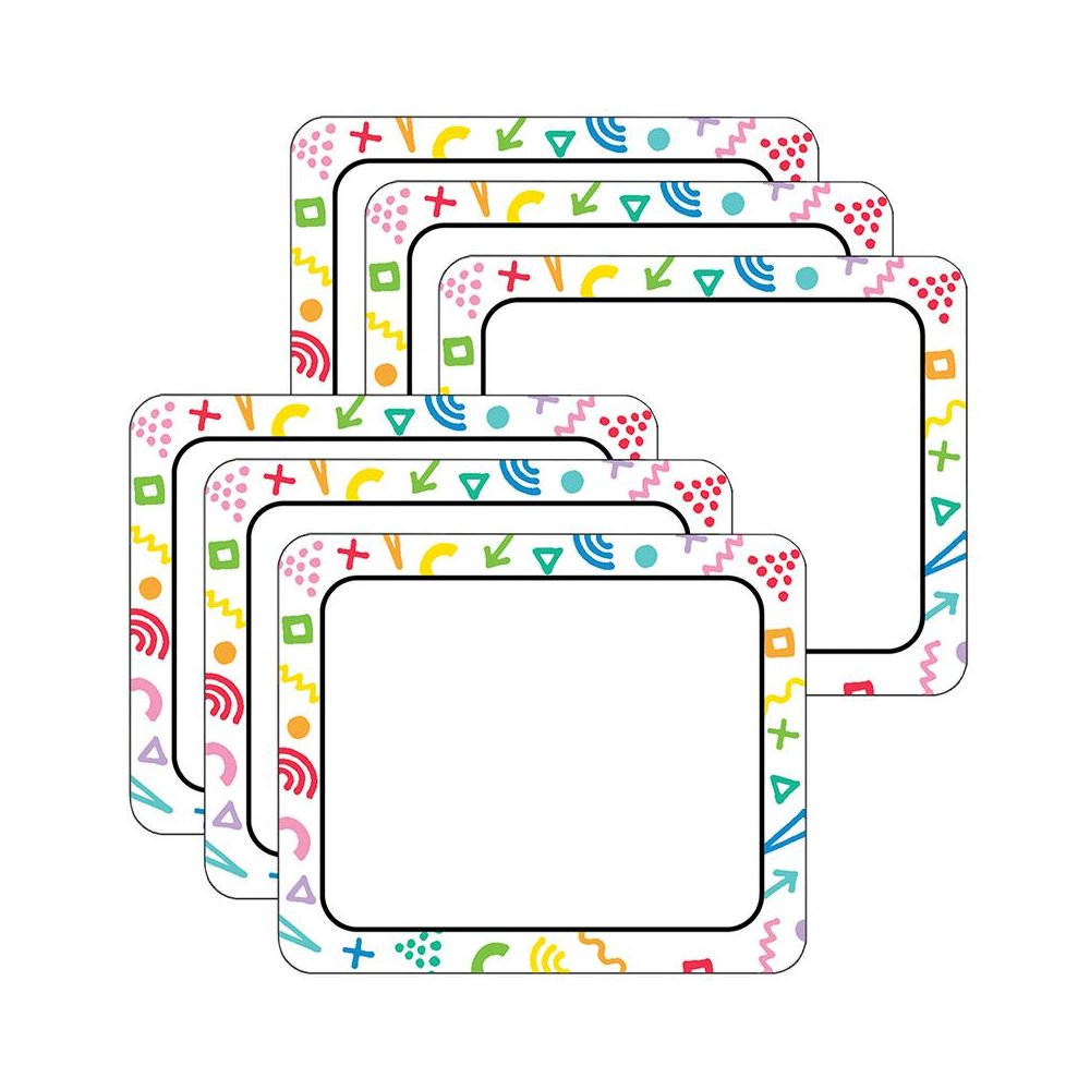 Happy Place Name Tags, 40 Per Pack, 6 Packs. Picture 1