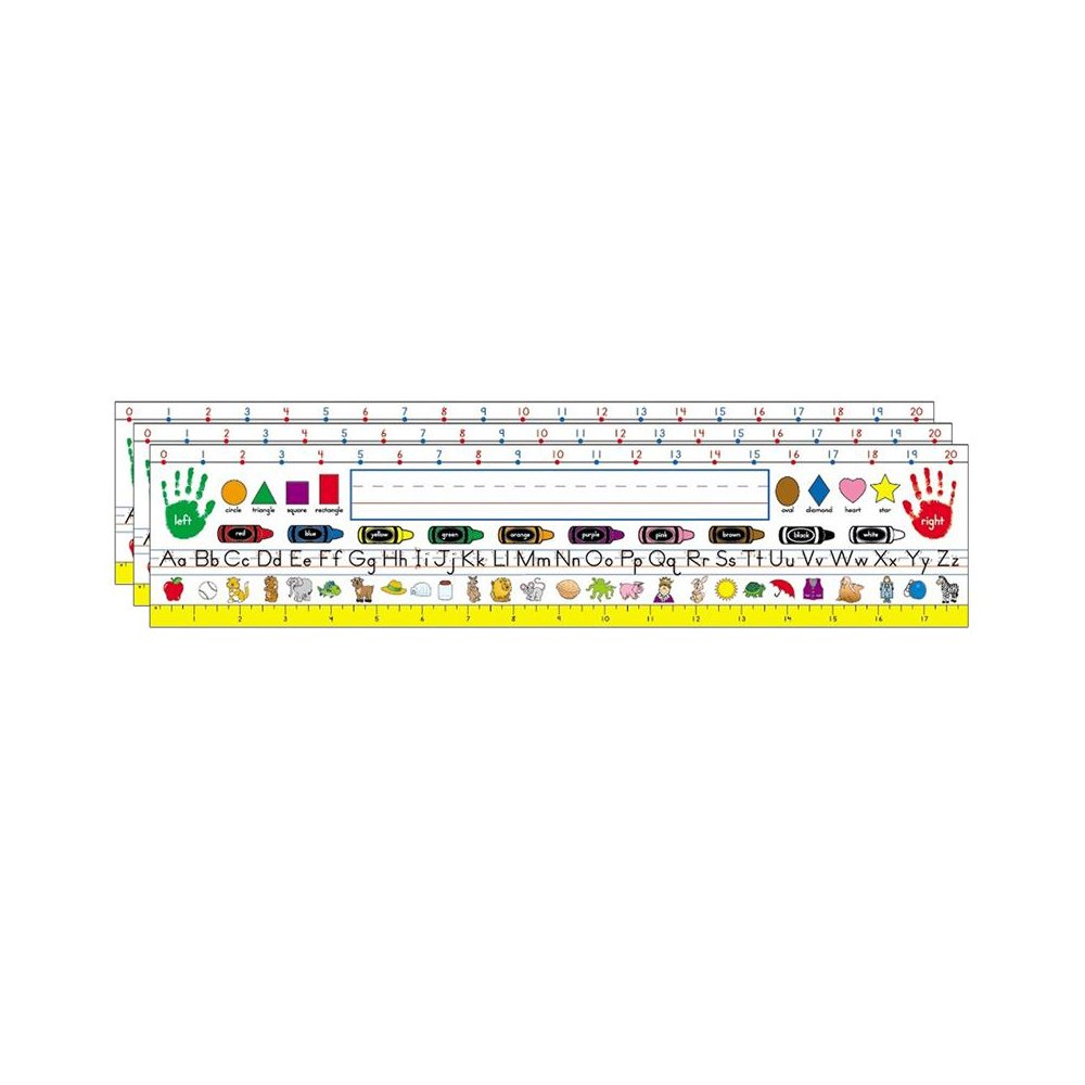 Traditional Manuscript Nameplates, Grade K-3, 36 Per Pack, 3 Packs. Picture 1