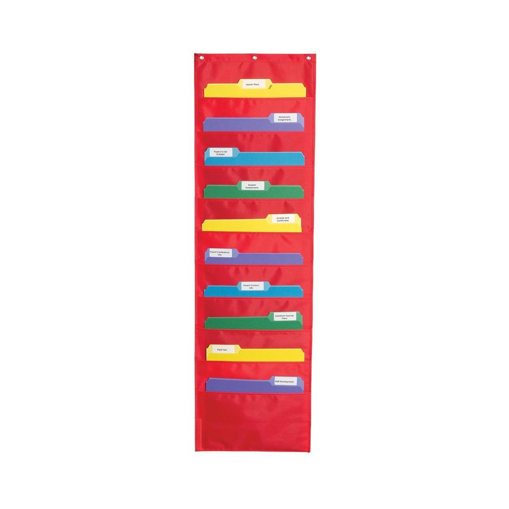 Storage Pocket Chart. Picture 1