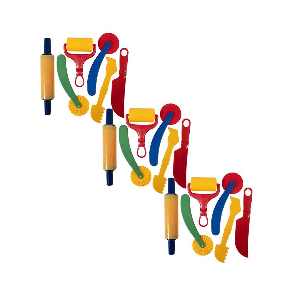 Dough Tools - 6 Per Set, 3 Sets. Picture 1