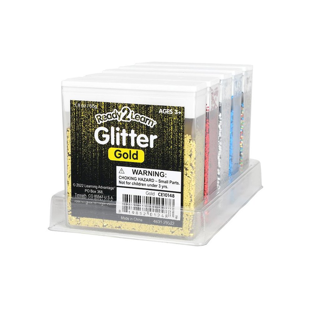Glitter - Primary - Set of 5. Picture 1
