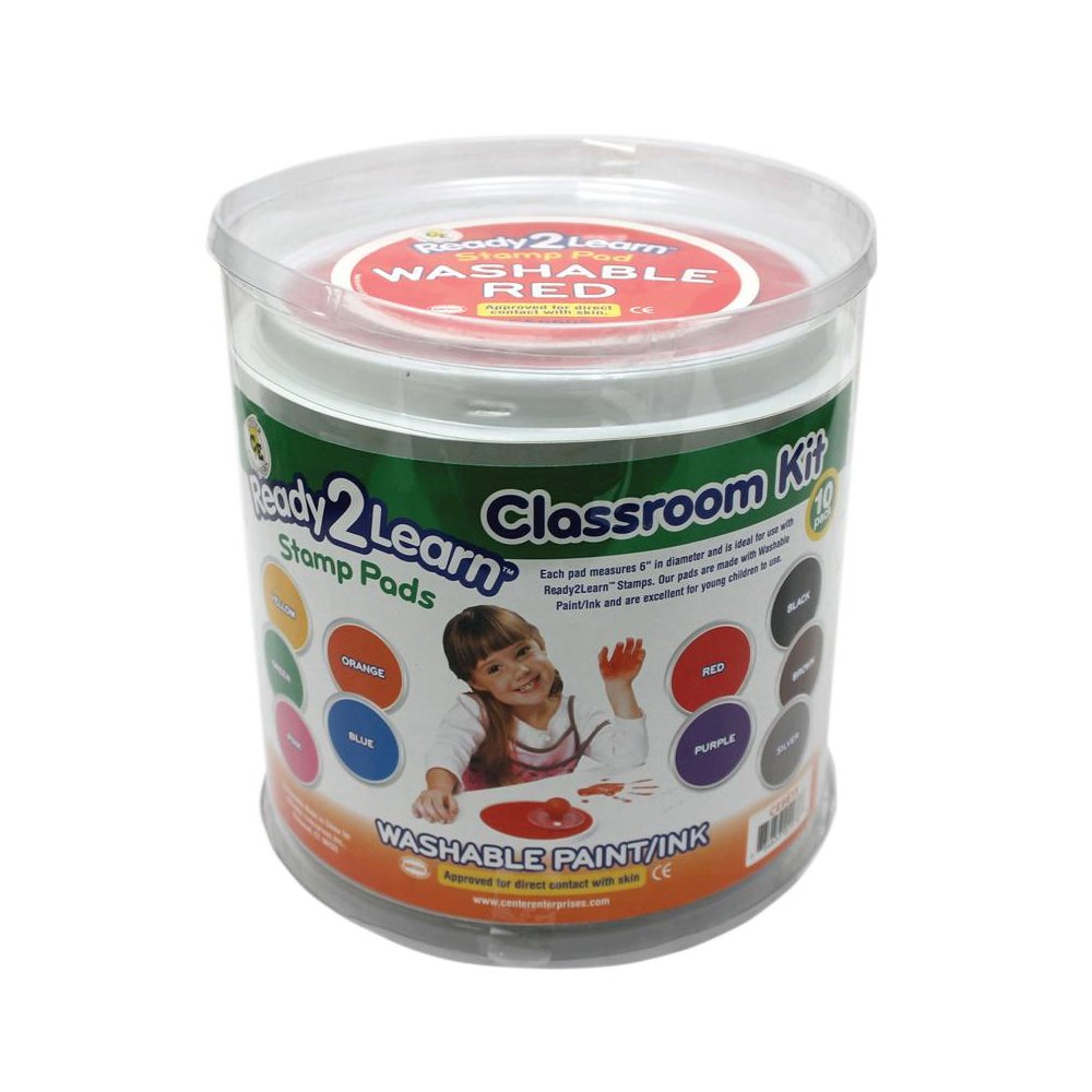 Jumbo Circular Washable Pads, Classroom Kit. Picture 1