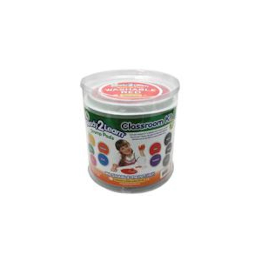 Jumbo Circular Washable Pads, Classroom Kit. Picture 2