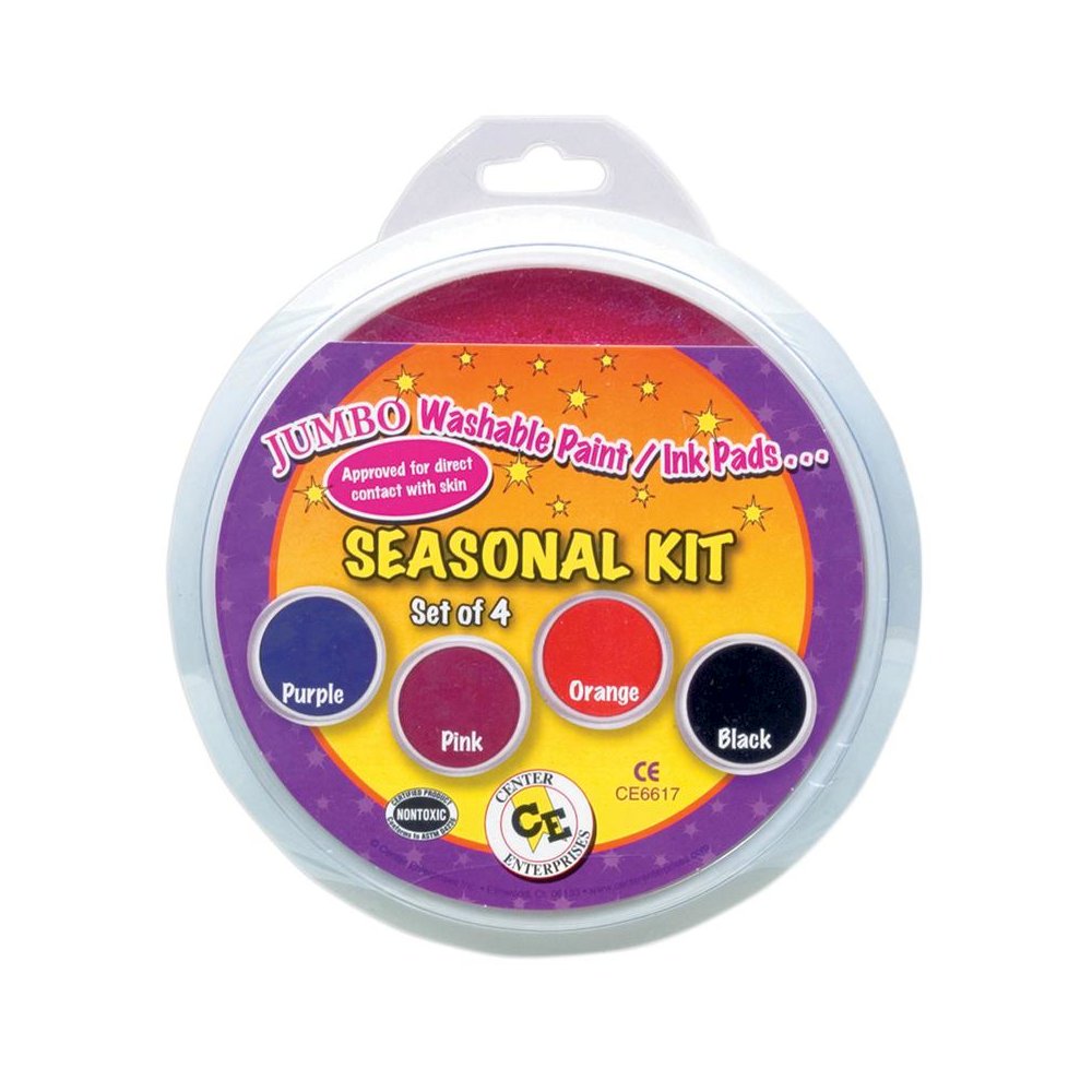 Jumbo Circular Washable Pads, Seasonal Kit. Picture 1