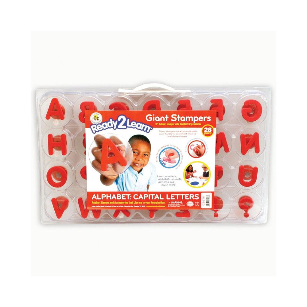 READY2LEARN UPPERCASE ALPHABET STAMPERS. Picture 1