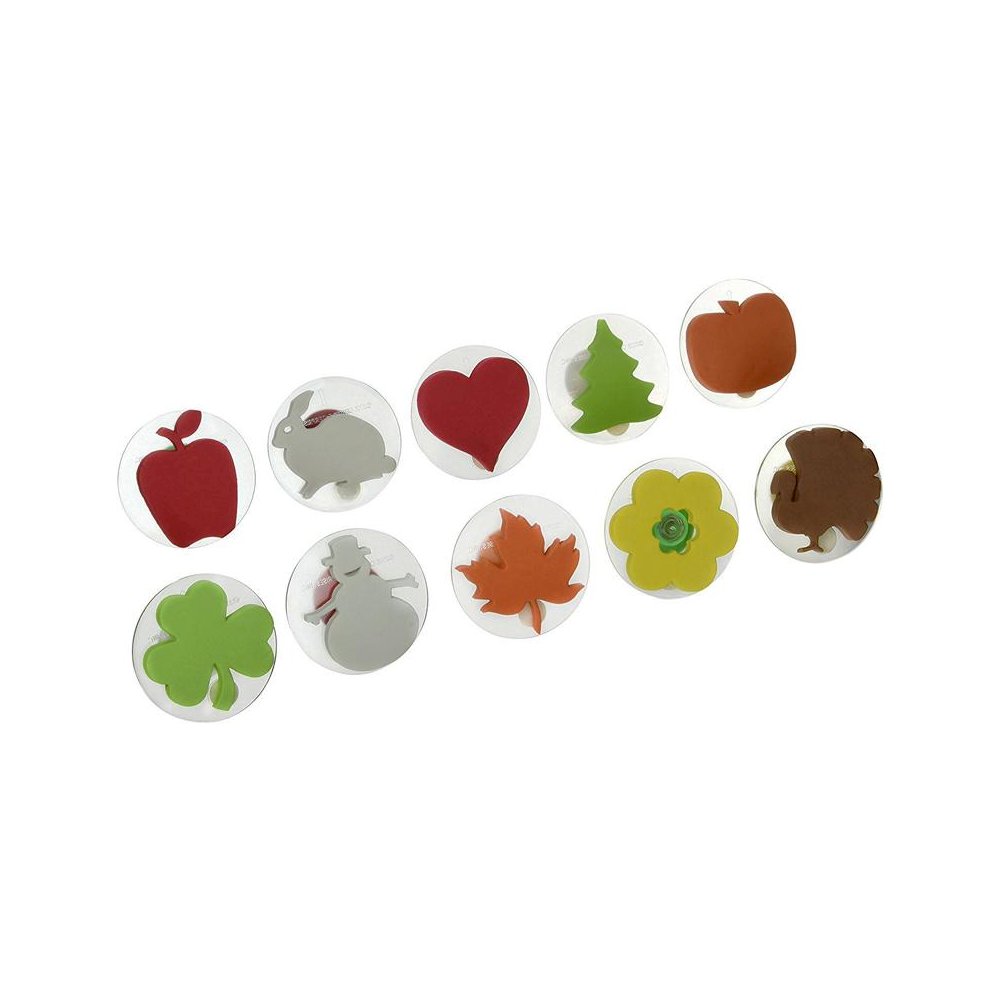 READY2LEARN GIANT HOLIDAY STAMPS SET OF 10. Picture 1