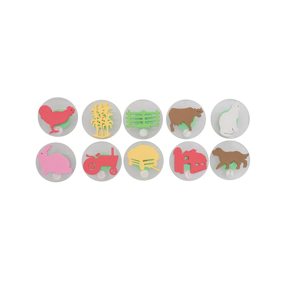 Giant Stampers - Farm Adventure - Set of 10. Picture 1
