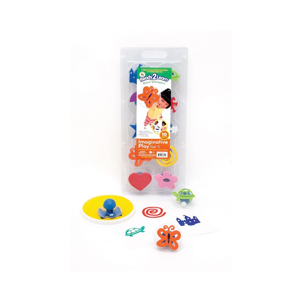 READY2LEARN GIANT IMAGINATIVE PLAY SET 1 STAMPS. Picture 1