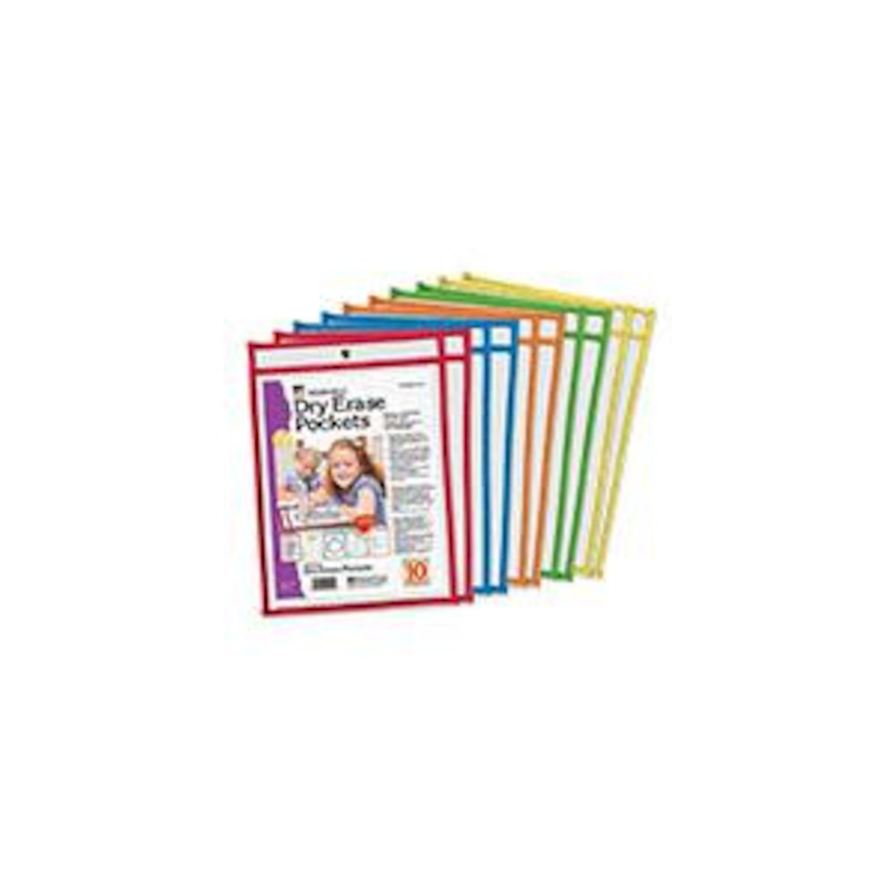 REUSABLE DRY ERASE POCKETS 10 SET. Picture 2