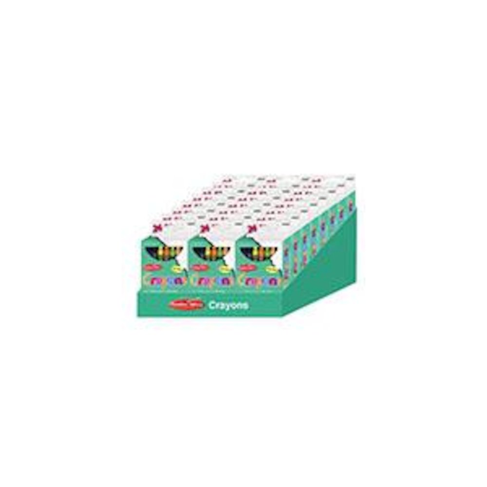 24 BOXES OF 24 CRAYONS ASSTD COLORS. Picture 2