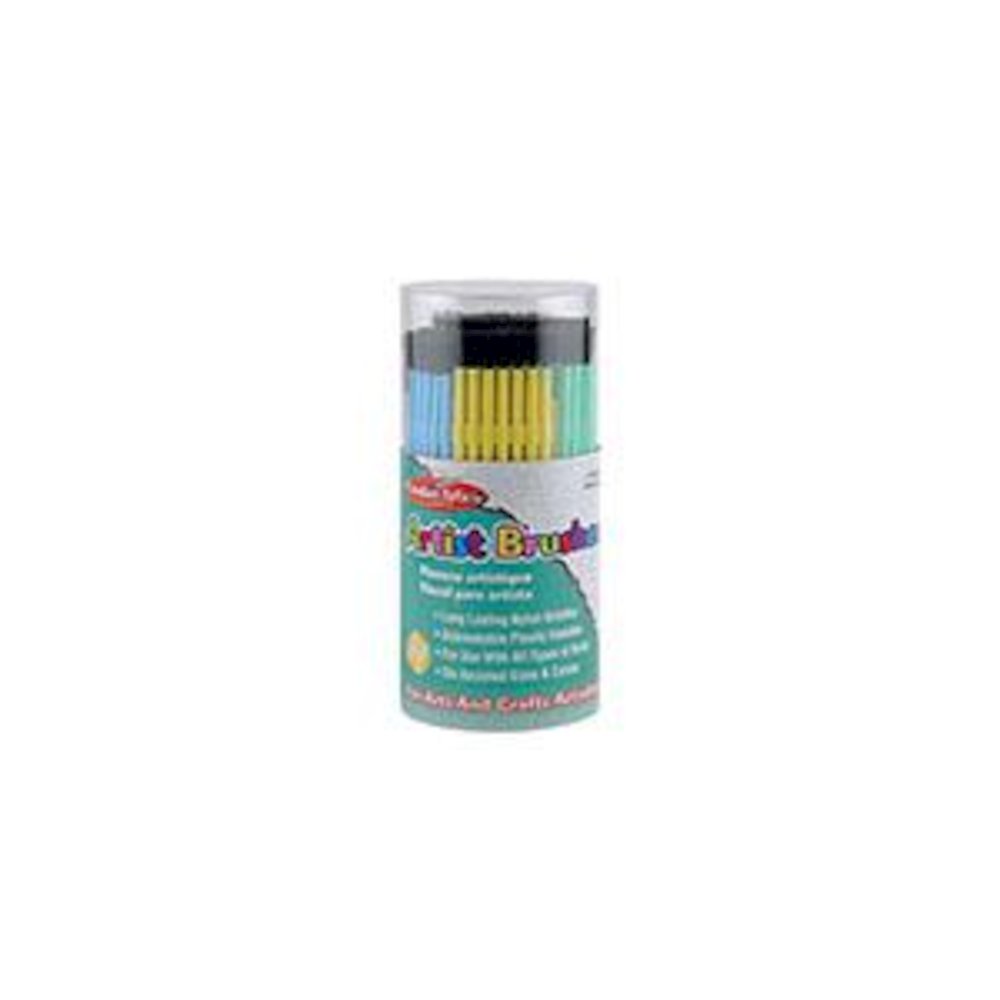 Brushes Artist Plastic Asst Clrs, 144 Tub. Picture 2