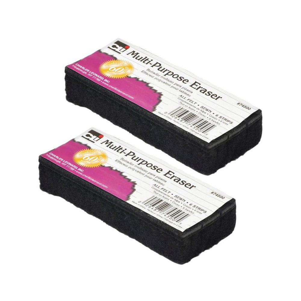 Multi-Purpose Eraser, 5" Length, 12 Per Pack, 2 Packs. Picture 1