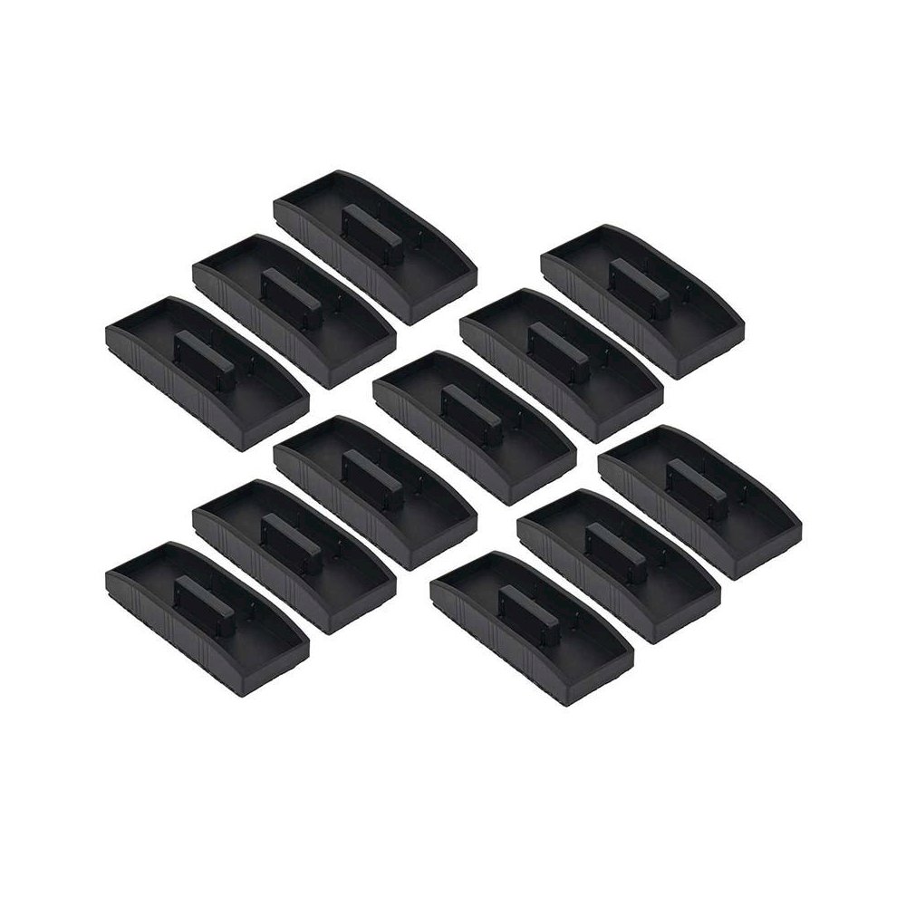Magnetic Whiteboard Eraser, Storage for 2 Markers, Pack of 12. Picture 1