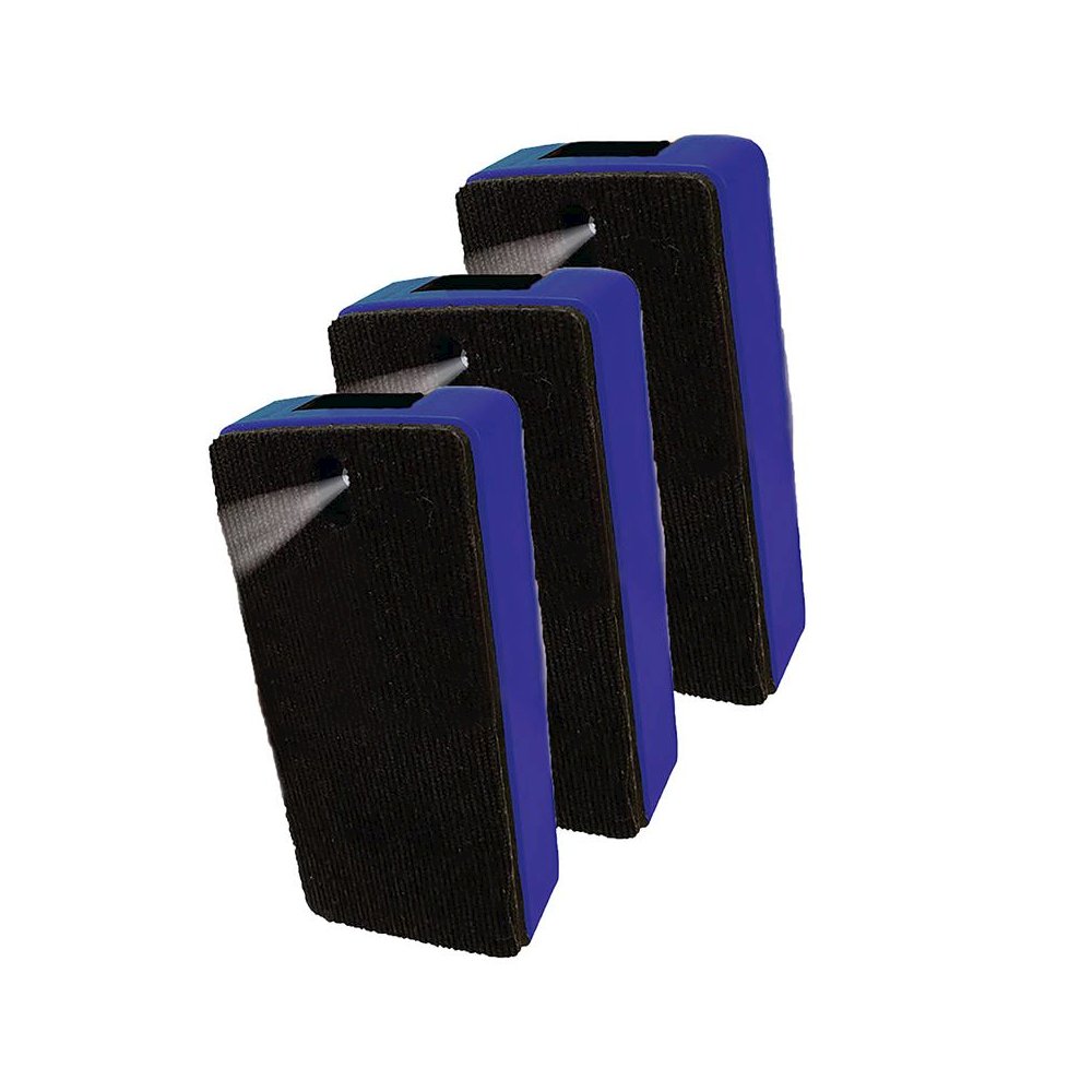 Magnetic Whiteboard Spray Eraser with Liquid Cleaner, Refillable, Pack of 3. Picture 1