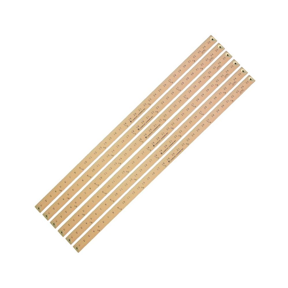 Wood Yardstick, Pack of 6. Picture 1