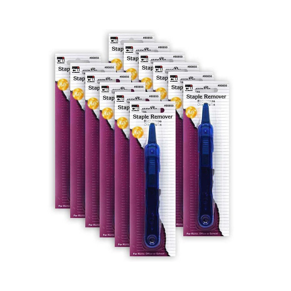 Straight Staple Remover, Pack of 12. Picture 1