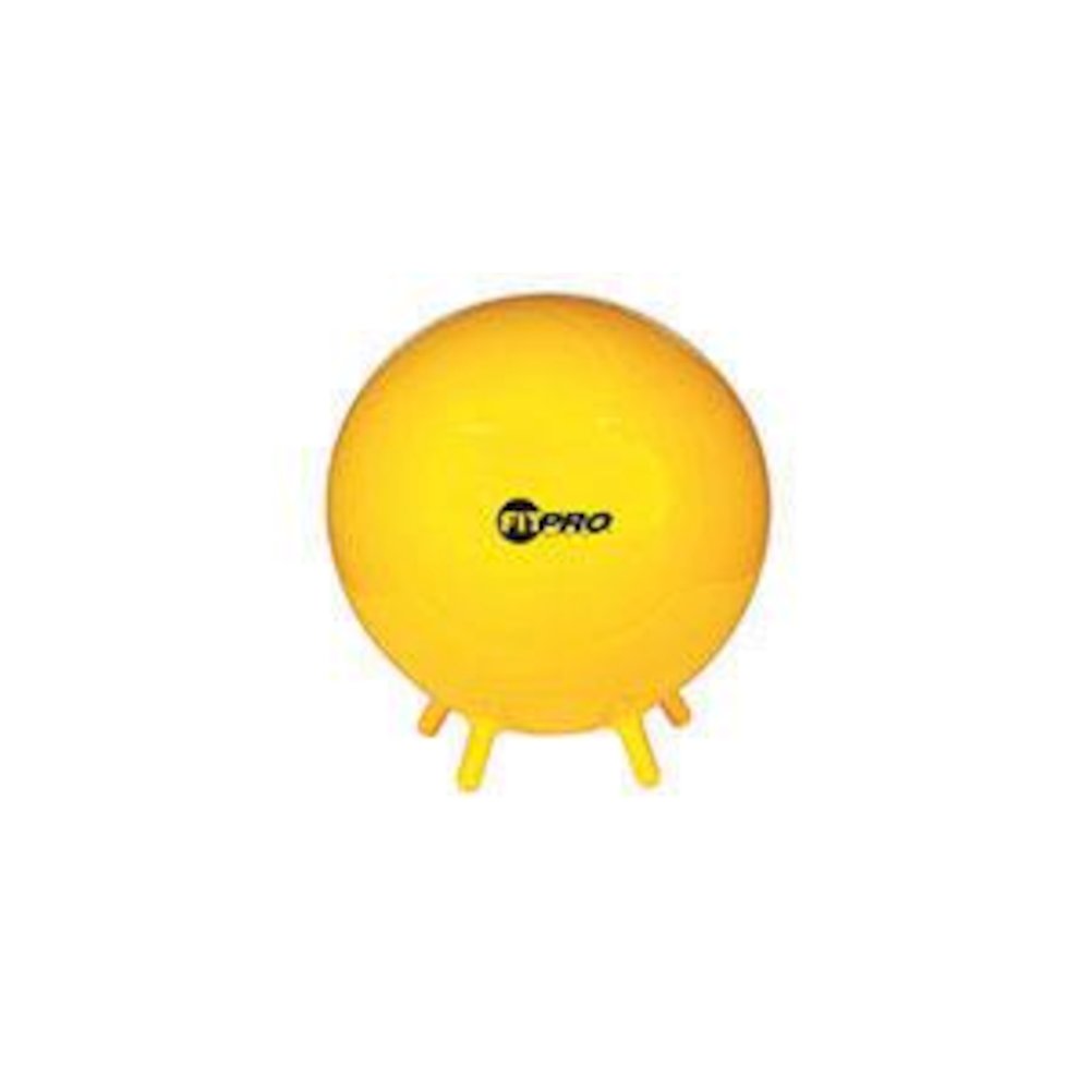 FITPRO BALL STABILITY LEGS YEL 65CM GR 5 AND UP. Picture 2