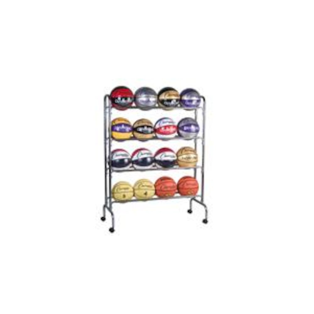 PORTABLE BALL RACK 4 TIER HOLDS 16 BALLS. Picture 2
