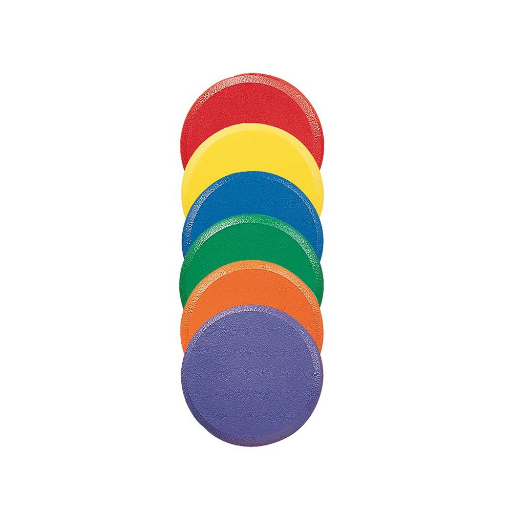 ROUNDED EDGE FOAM DISCS SET OF 6. Picture 1