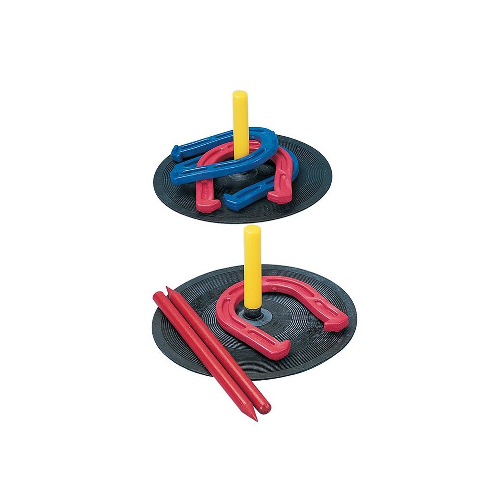 INDOOR OUTDOOR HORSESHOE SET. Picture 1