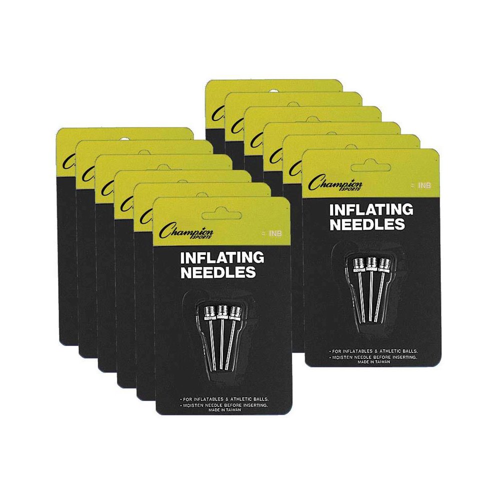 Inflating Needles for Air Pump, 3 Per Pack, 12 Packs. Picture 1