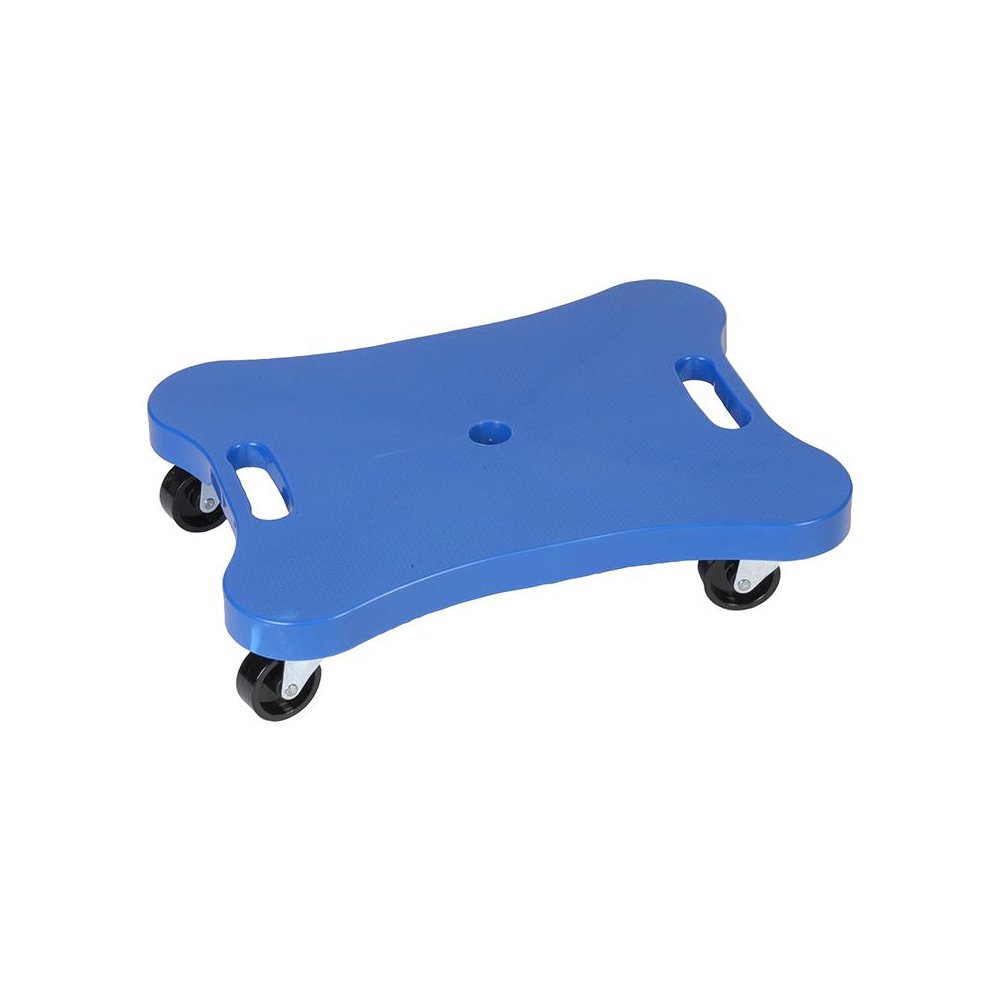 CONTOURED PLASTIC SCOOTER WITH HANDLES. Picture 1