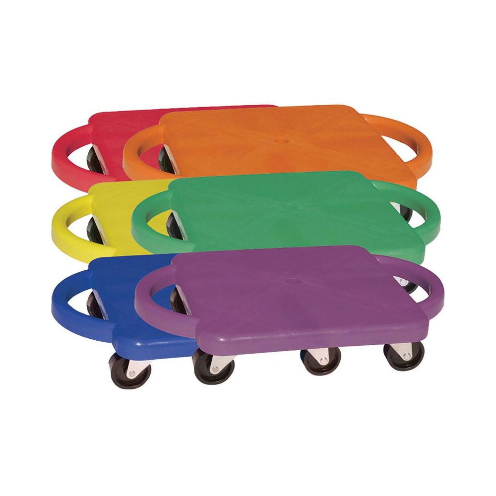 SCOOTERS WITH HANDLES SET OF 6. Picture 1