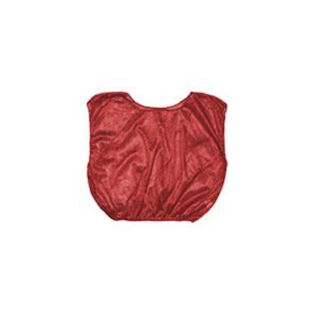 VEST ADULT PRACTICE SCRIMMAGE RED 12 COUNT. Picture 2