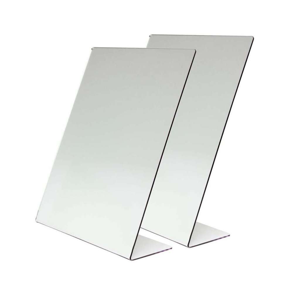 One-Sided Self-Portrait Mirror, 8-1/2" x 11", Pack of 2. Picture 1