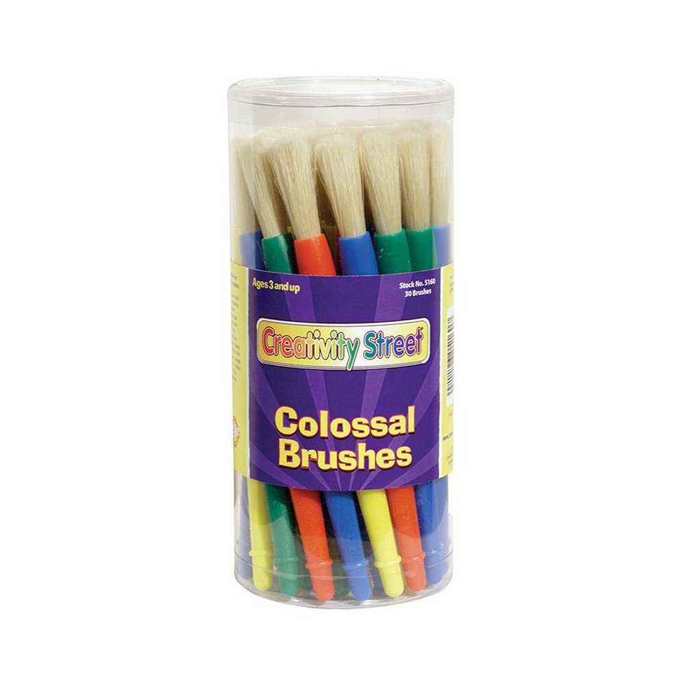 COLOSSAL BRUSHES 30ST PLASTC HANDLE. Picture 1
