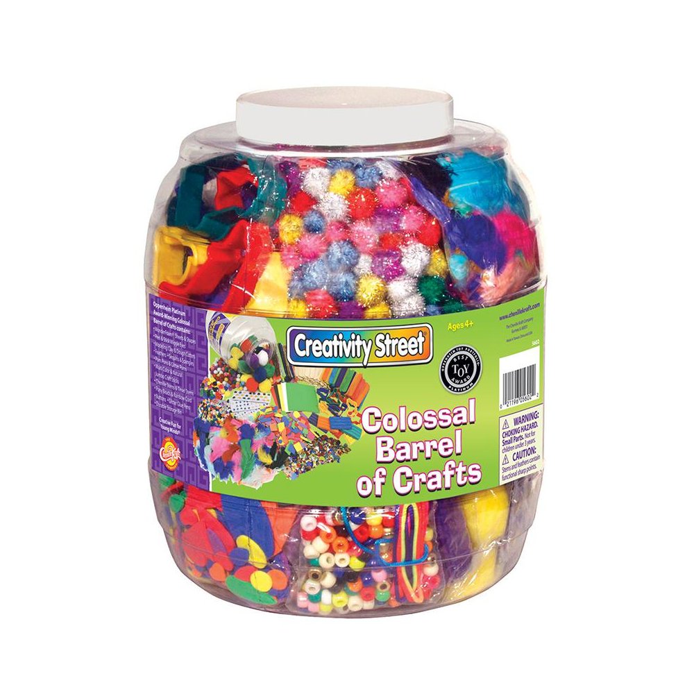 COLOSSAL BARREL OF CRAFTS. Picture 1