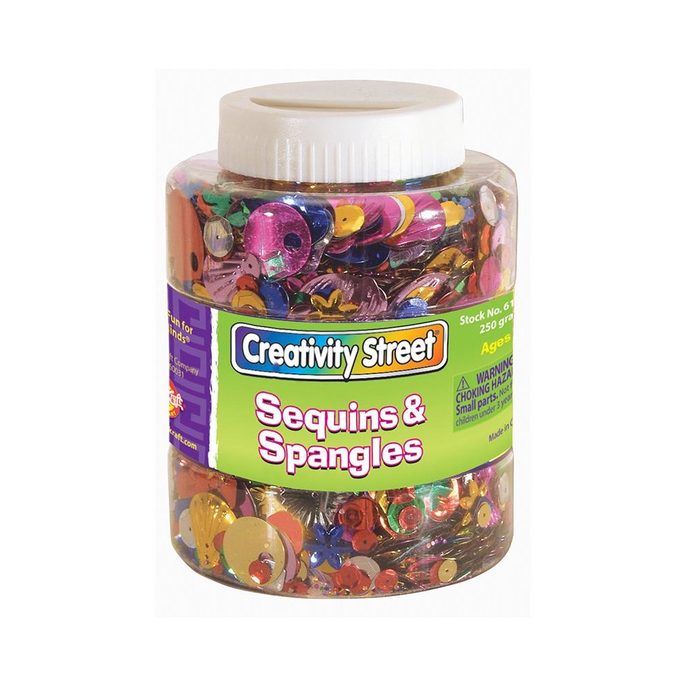 SHAKER JAR SEQUINS & SPANGLES. Picture 1