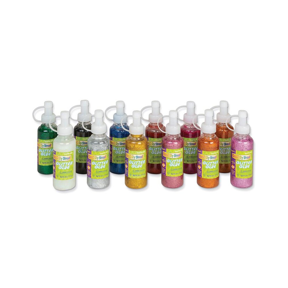 GLITTER GLUE 12PK ASSORTMENT. Picture 1