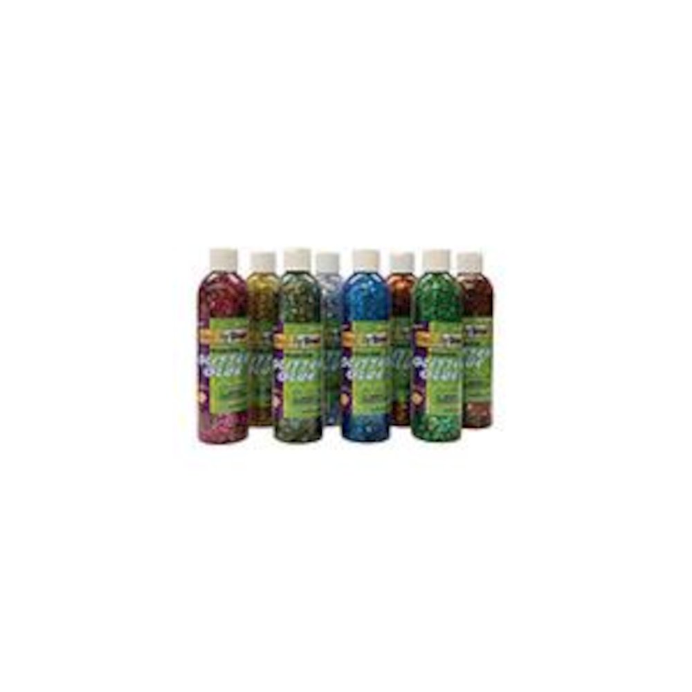 GLITTER CHIP GLUE 8PK ASSORTMENT. Picture 2