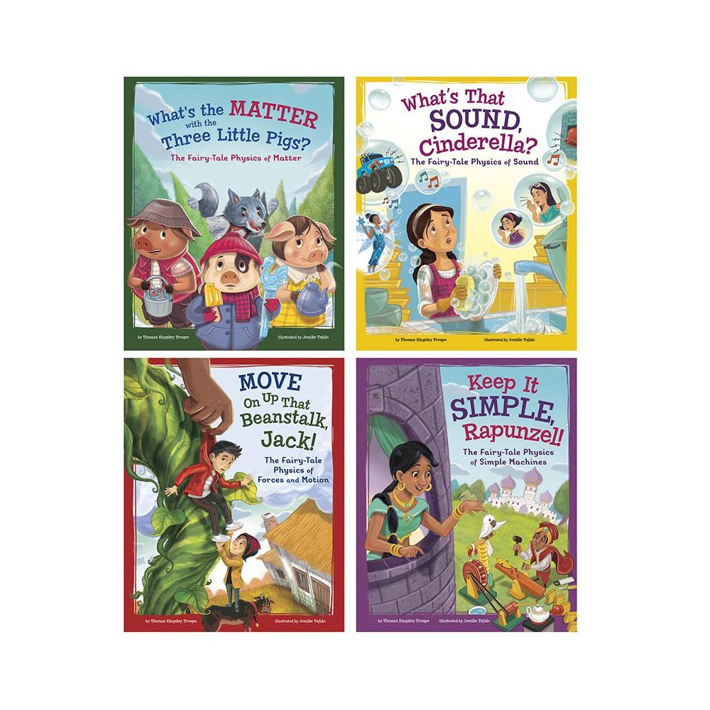 STEM-Twisted Fairy Tales, 4 Book Set. Picture 1