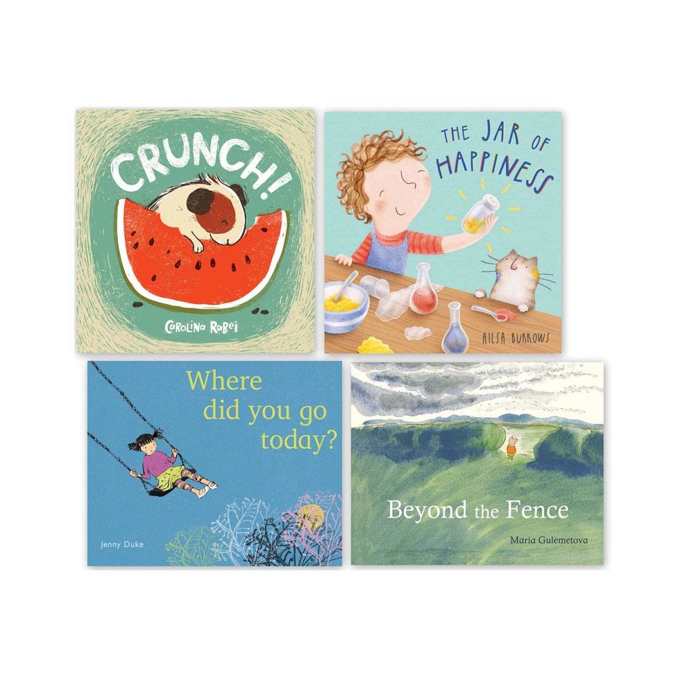 Learning To Be Happy Books, Set of 4. Picture 1