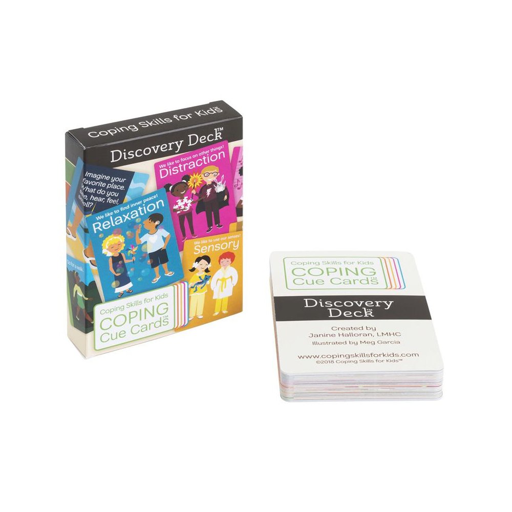 Coping Cue Cards Discovery Deck. Picture 1