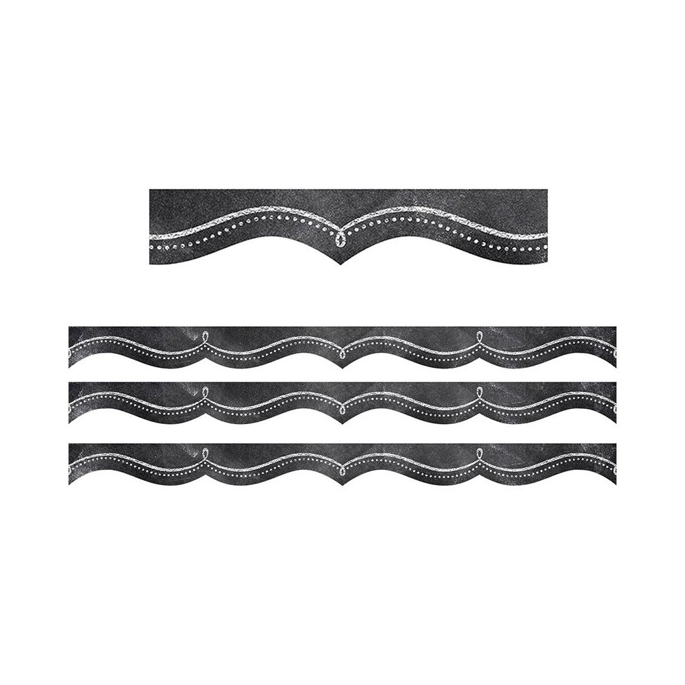 Dotted Swirl EZ Border, 48 Feet Per Pack, 3 Packs. Picture 1