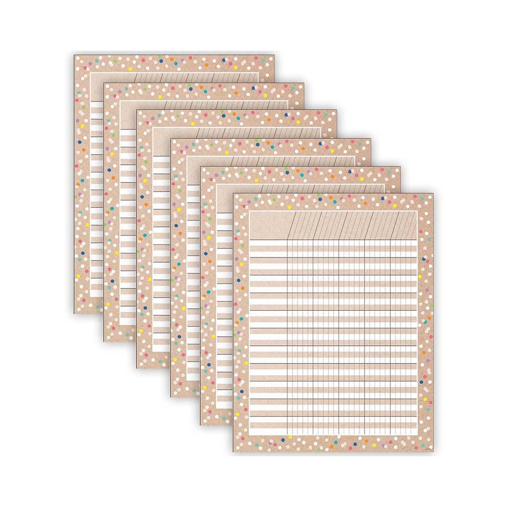 Krafty Pop Incentive Chart, Pack of 6. Picture 1