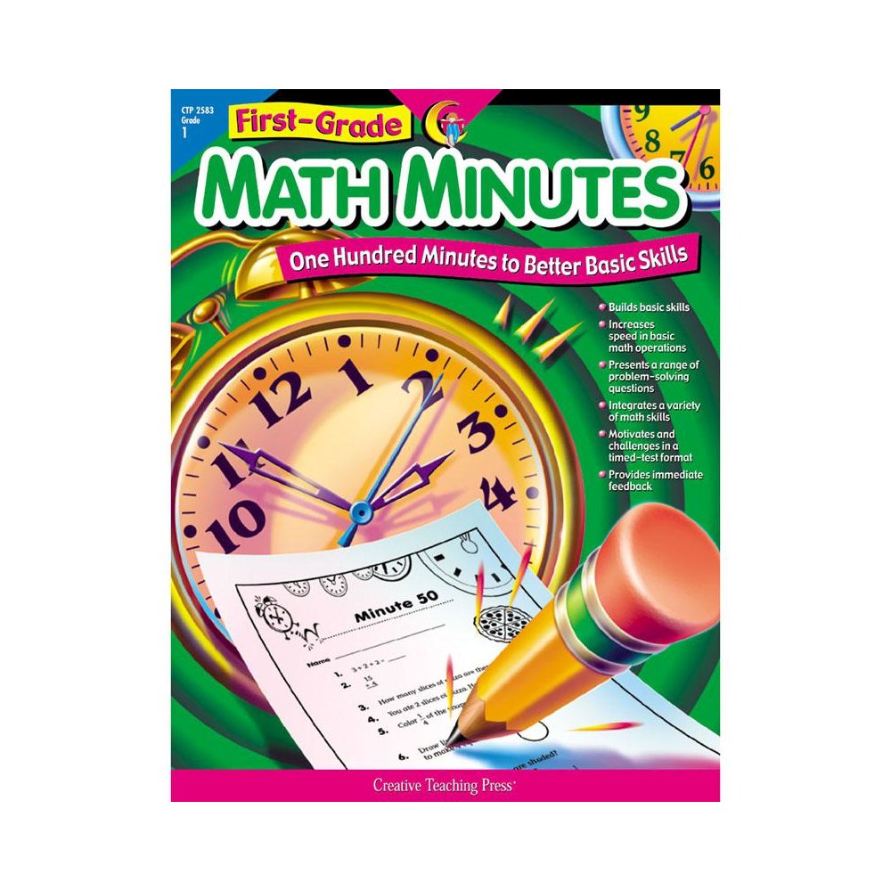 First-Grade Math Minutes Book. Picture 1